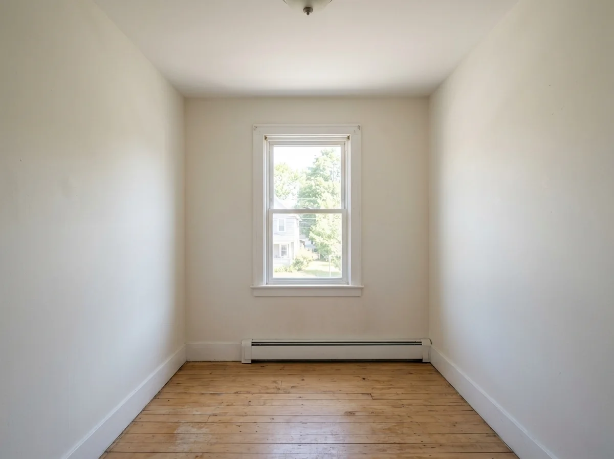 An empty small room