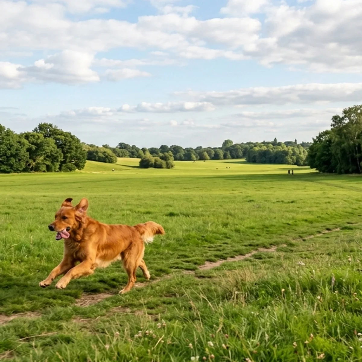 A cropped dog photo