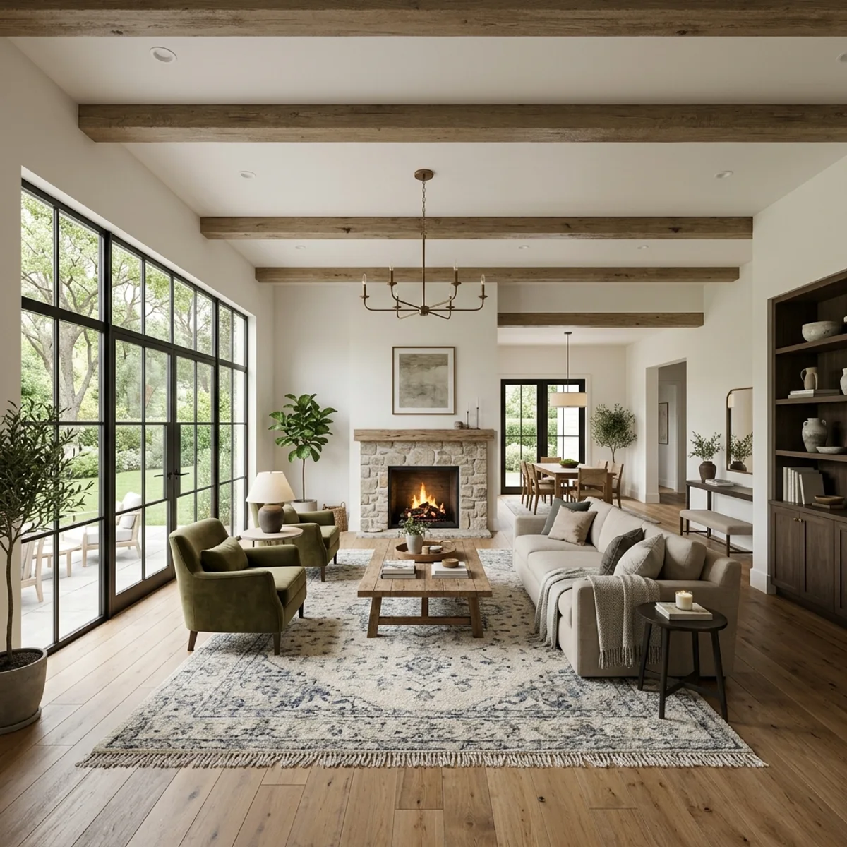The room photo with more space revealed