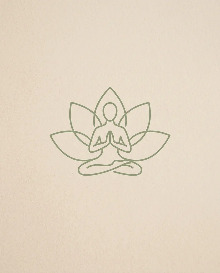 Yoga zen gym logo example
