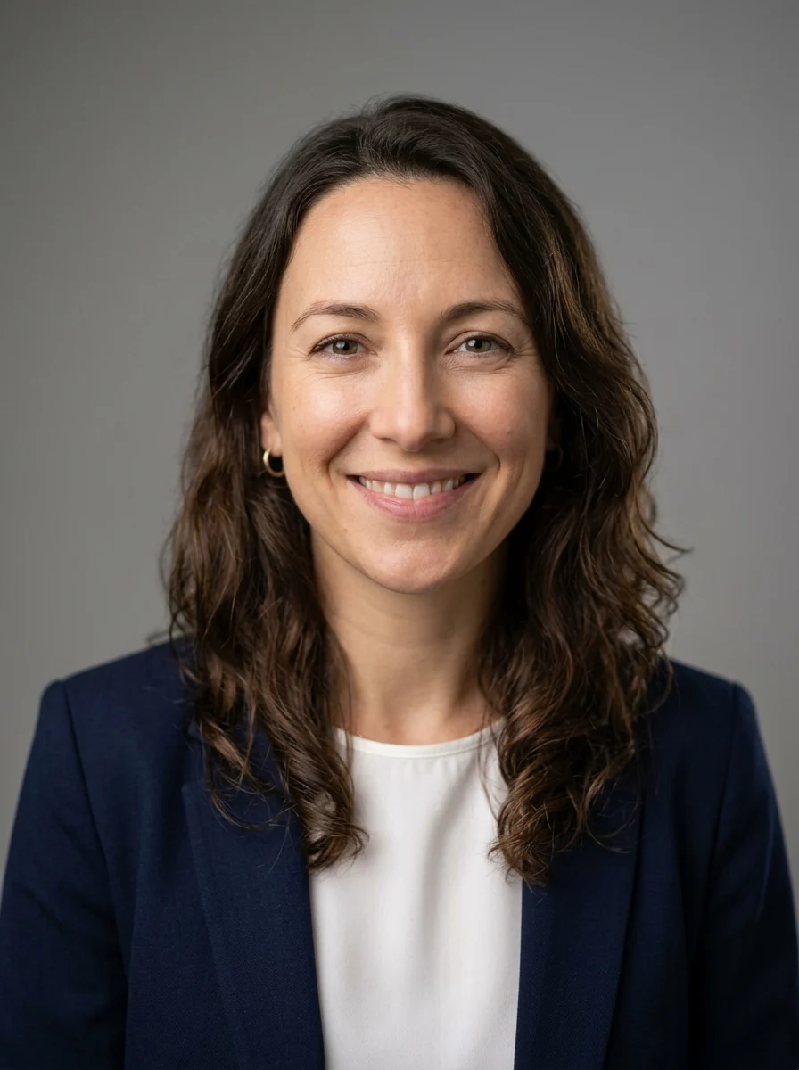 Corporate AI headshot example