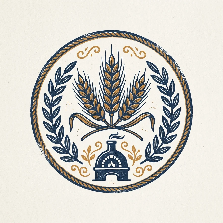 Emblem logo example