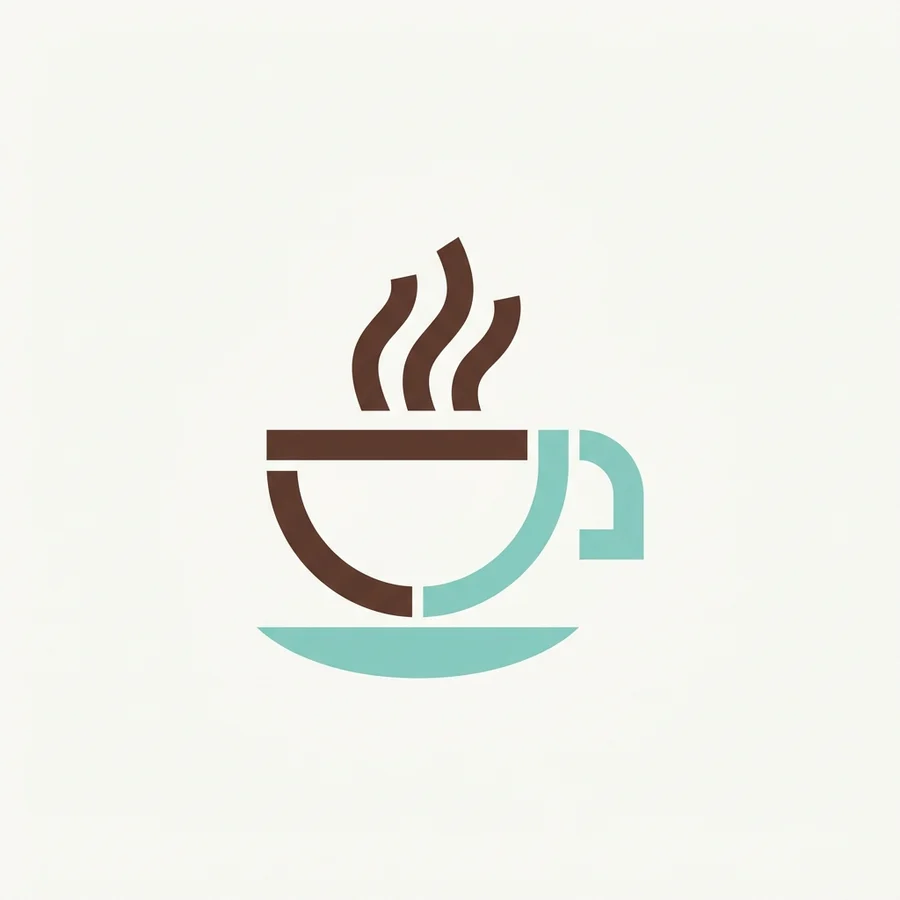 Minimalist logo example