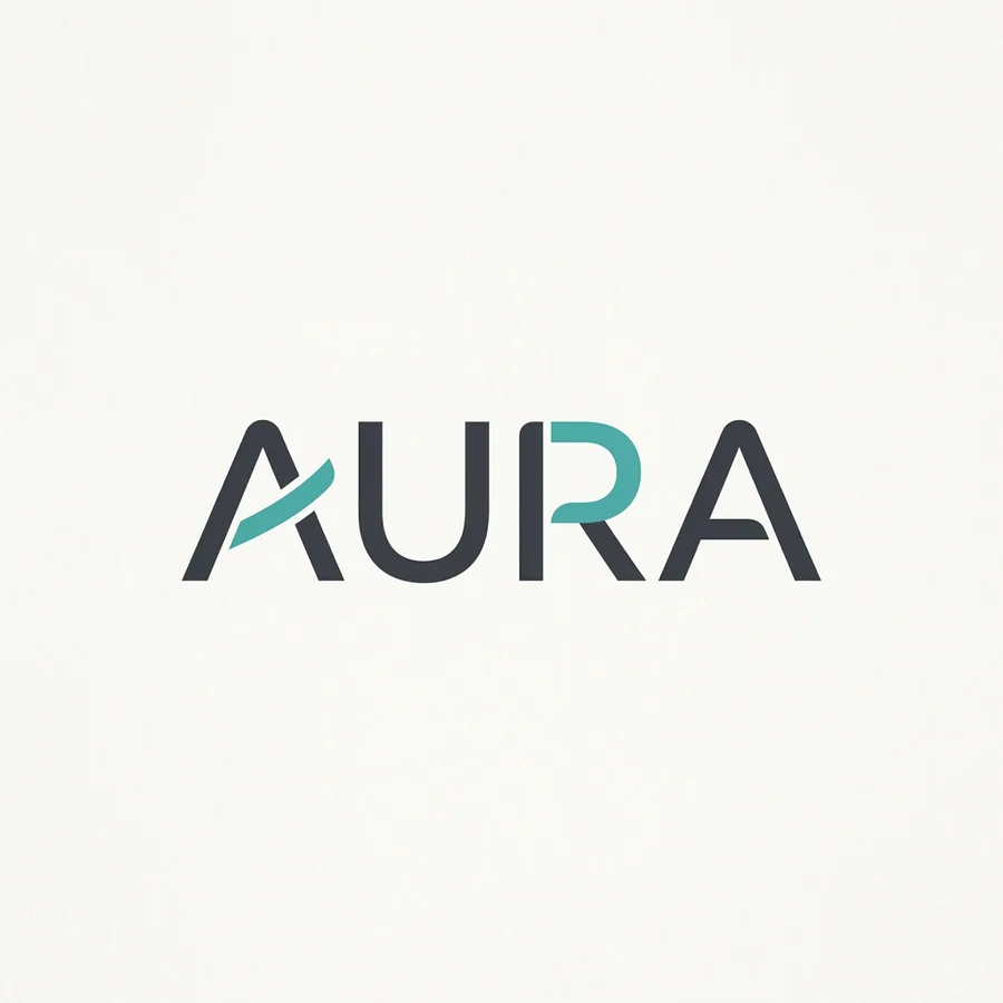 Wordmark logo example