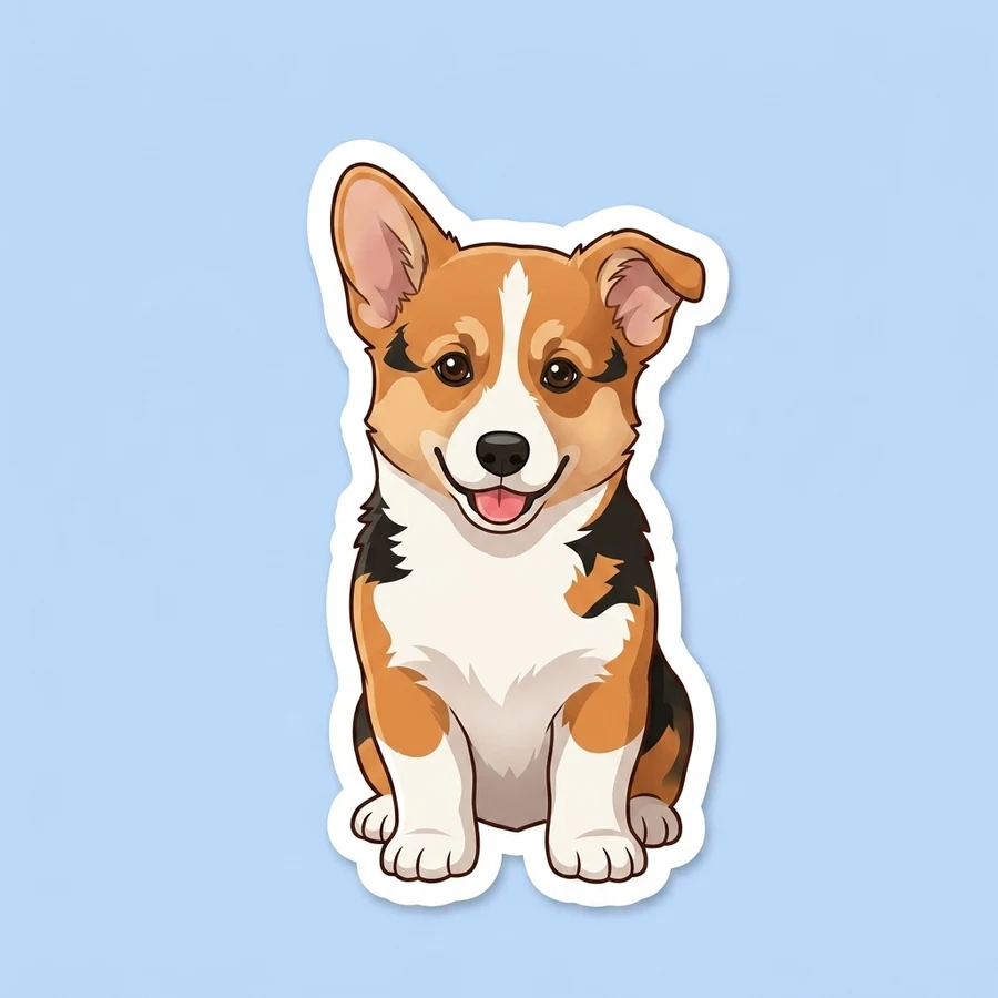 Free AI Sticker Generator demo after