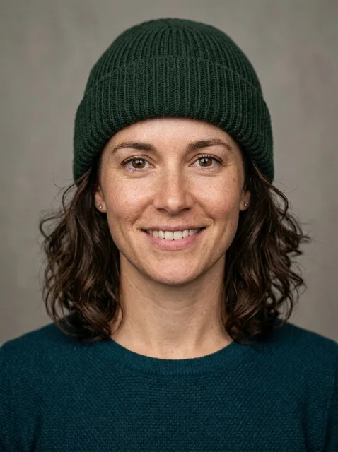 Beanie try-on result