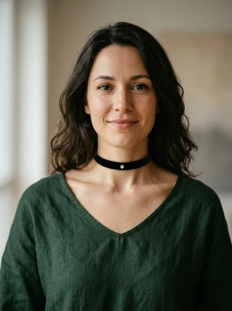 Choker try-on result