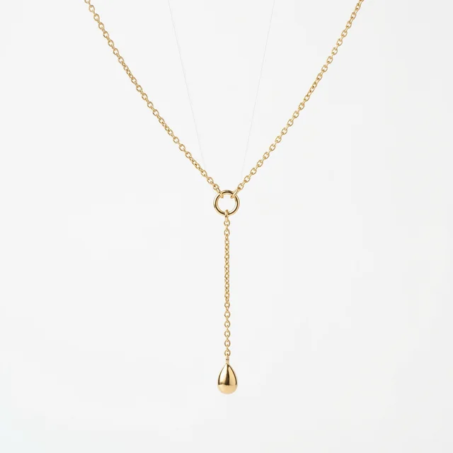 Lariat necklace reference