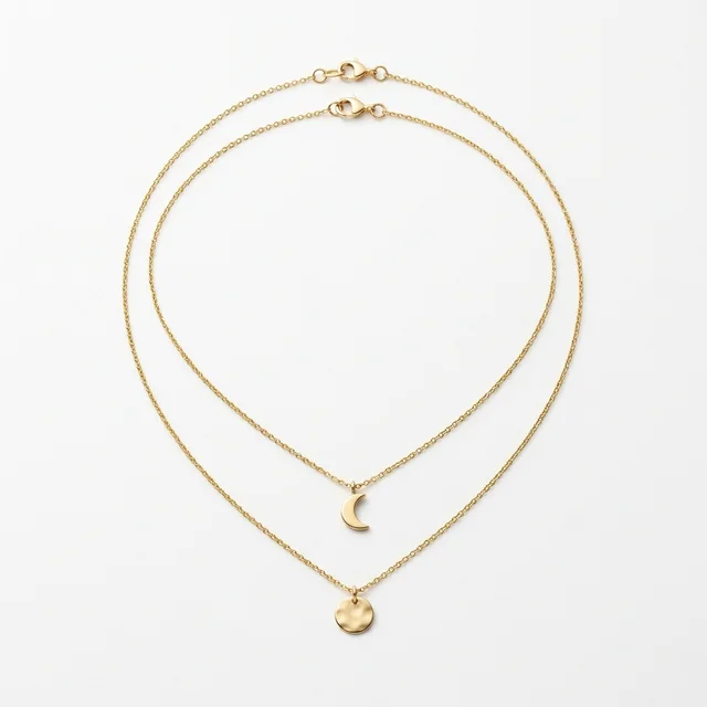Layered necklace reference