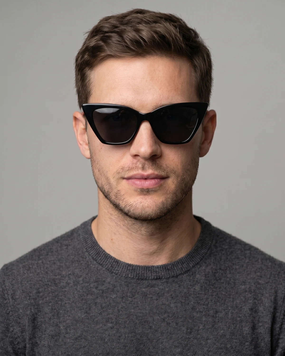 Cat-eye AI Virtual Try On Sunglasses result