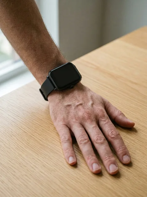 Smartwatch try-on result