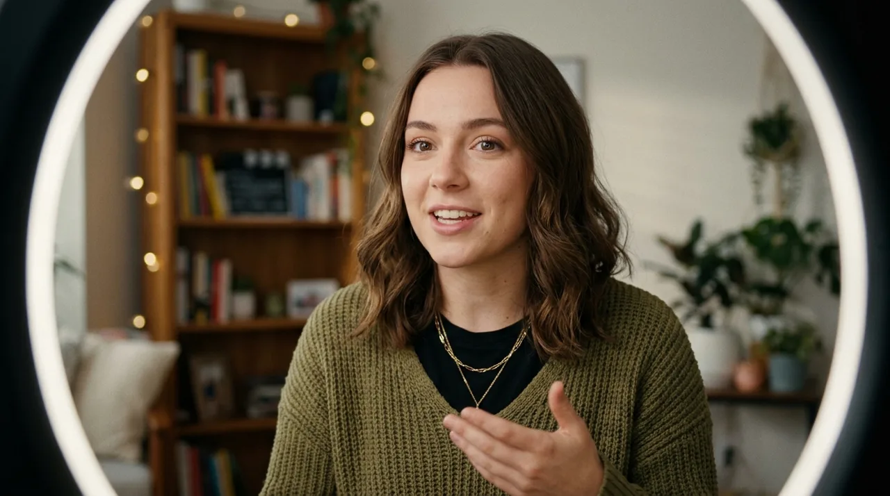 Shareable AI talking photo clip